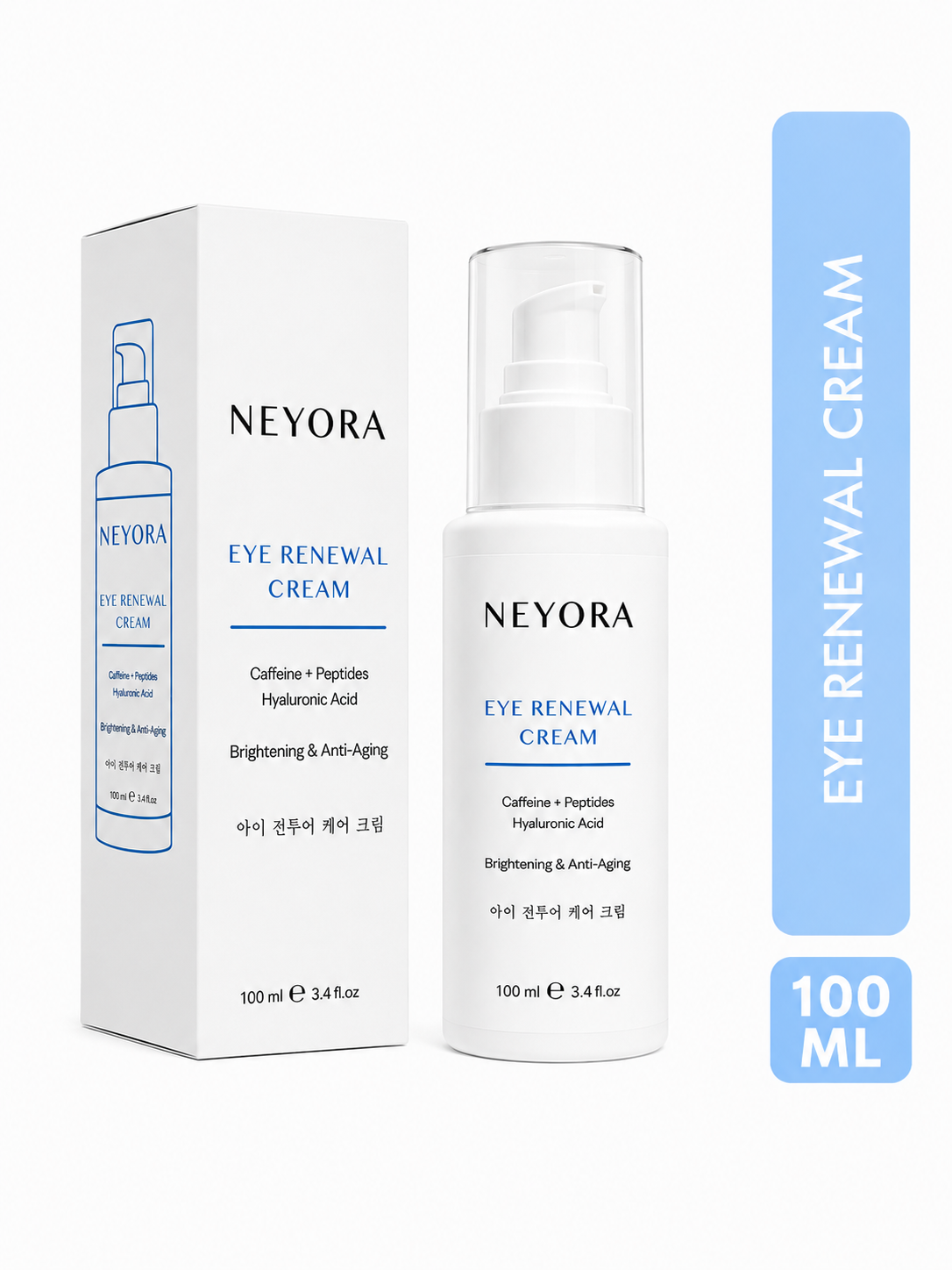 NEYORA Eye Renewal göz çevresi bakım kremi ve kutusu